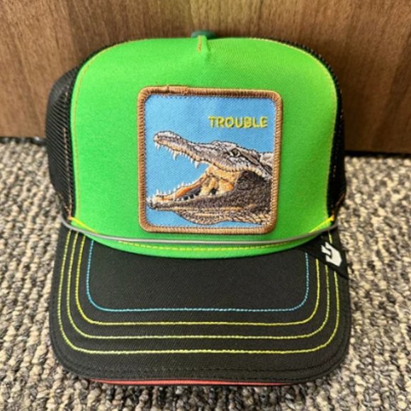 Goorin Hat Cap 32 in Twenty Trouble Alligator Gator Crocodile Insert Coin Vol. 2